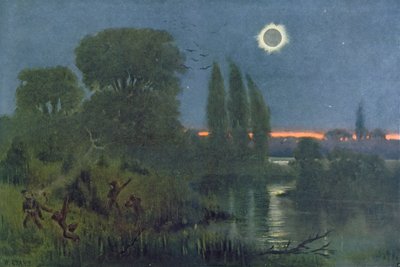 Totale Sonnenfinsternis, Illustration aus 